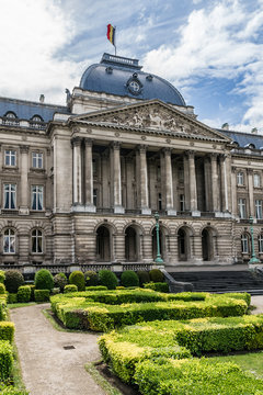 Royal Palace of Brussels (Palais Royal de Bruxelles, 1783-1934).