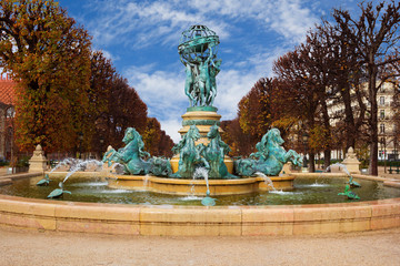Obraz premium Fontaine de Observatoir
