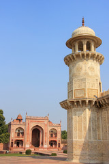 Tomb of Itimad-ud-Daulah in Agra, Uttar Pradesh, India