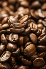 Coffee beans background