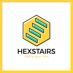 Stairs Hexa Logo