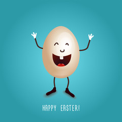 Funny Easter eggs - Happy Easter Card
