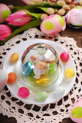 easter table decoration