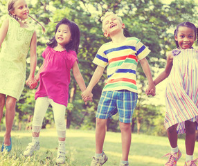 Fototapeta premium Child Chilhood Children Kids Happiness Concept