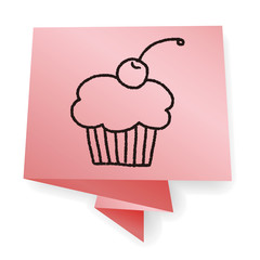 cake doodle drawing