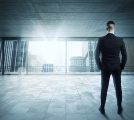 Fototapeta premium Successful businessman
