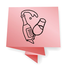 doodle celebrate dinner