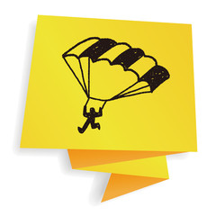 doodle parachute