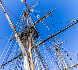 Fototapeta premium Rigging