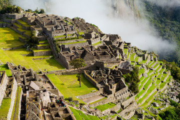 Machu Picchu from the base