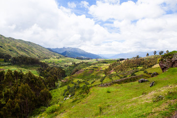 Peruvian landscape Cusco