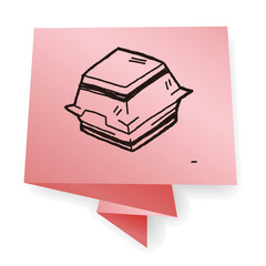Doodle Burger Box
