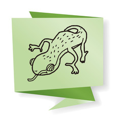 Doodle Lizard