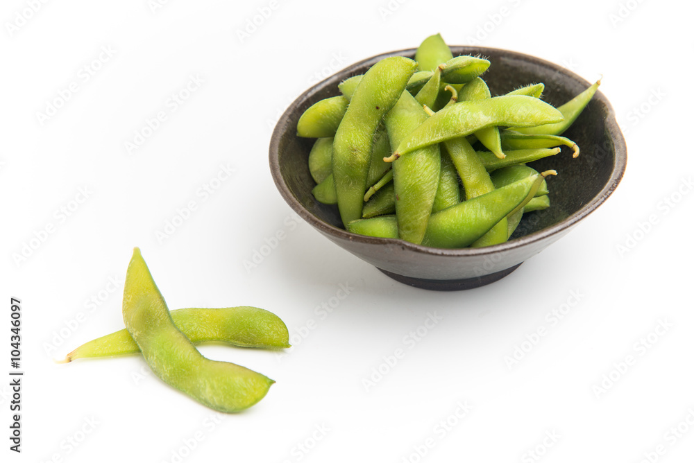 Wall mural edamame