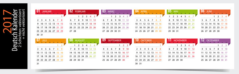 Deutsch Kalender 2017 - German Deutsch Kalender 2017 - German