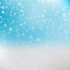 Falling Snow Background. Abstract Snowflake Pattern. Vector Illustration.