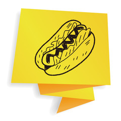 Doodle Hot Dog