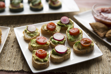 Healthy Avocado Toast Tapas