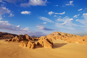 Fototapeta na wymiar Sinai desert landscape