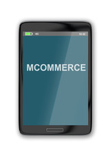 Mcommerce concept