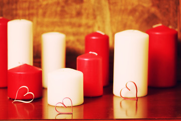 candlelight set love