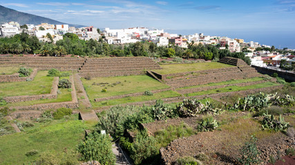 View to Guimar Pyramids