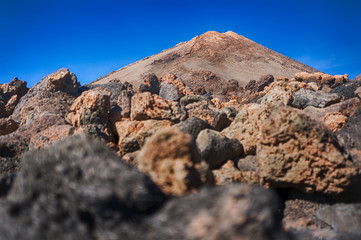 Lands asleep volcano