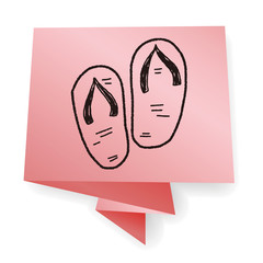 Flip flop doodle