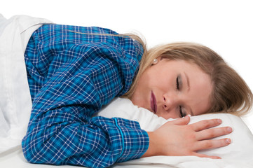 Woman in Bed
