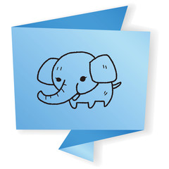 elephant doodle