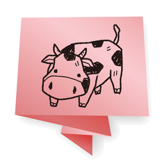 cow doodle