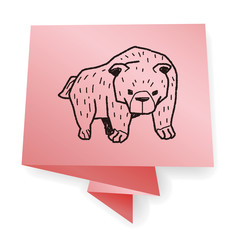 bear doodle