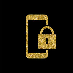 locked phone icon