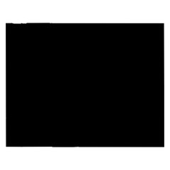 Wyoming black map on white background vector