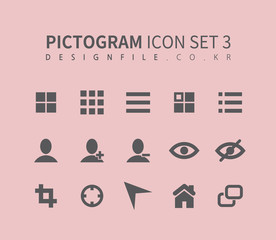 픽토그램 일러스트