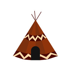 Indian tent icon © juliars