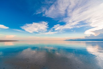 Obraz premium sunset tropical sea