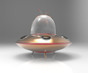 Flying saucer © Julien Tromeur