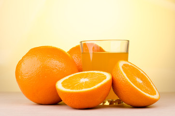 fresh orange juice