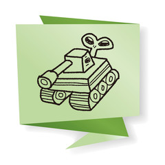 toy tank doodle