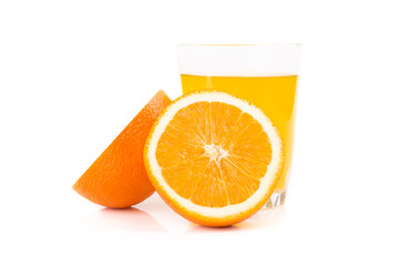 orange fruits and organic juice