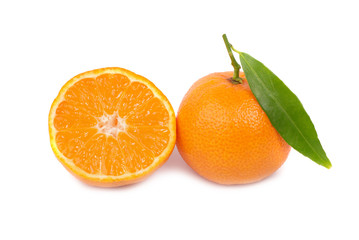 Fototapeta na wymiar Orange mandarins