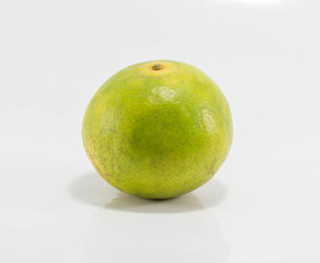 tangerine  isolated on white background