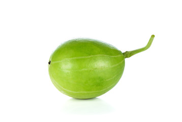 Baby watermelon isolated on white background