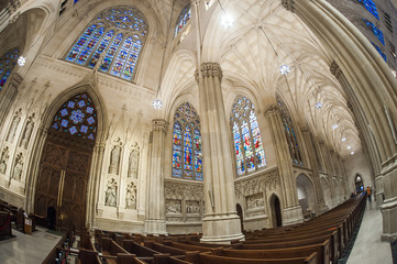 Fototapeta na wymiar Catedral de San Patricio (Nueva York).