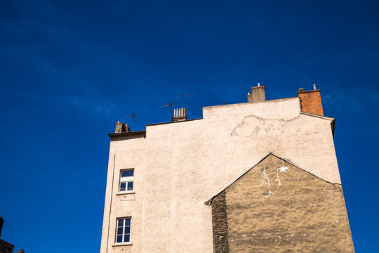 Old building at Lyon, Rhone Alps, France, Europe