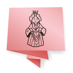 queen doodle