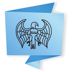 eagle doodle