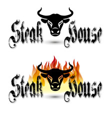 Steak-House mit Stier