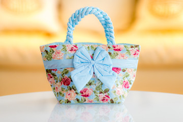 Colorful elegant handbag